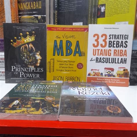 Jual Paket Buku The Principles Of Power The Visual Mba Strategi