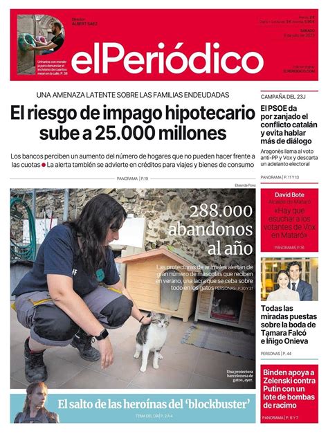 Las Portadas Del D A De La Prensa Generalista Foto De