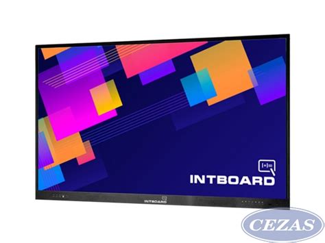 MONITOR INTERAKTYWNY 65 INTBOARD GT65 Z BIBLIOTEKĄ LEKCJI