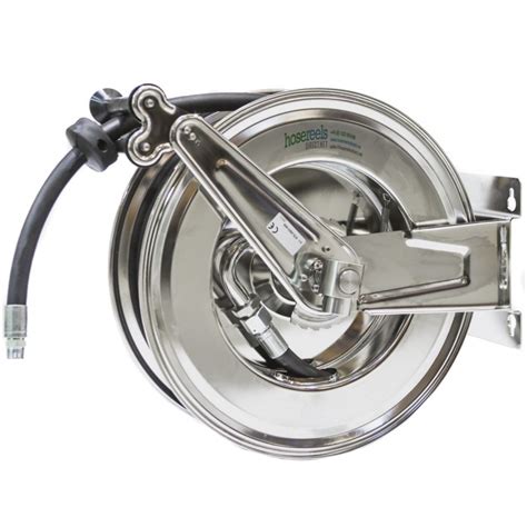 Me 070 2502 520 Air And Water Hose Reel Stainless Steel Fx555 For 19mm 3