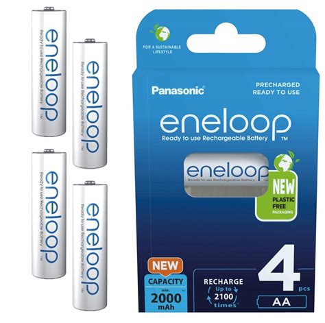 Akumulatorki AA Mocne 2000mAh Ni MH R6 1 2V Panasonic Eneloop Blister