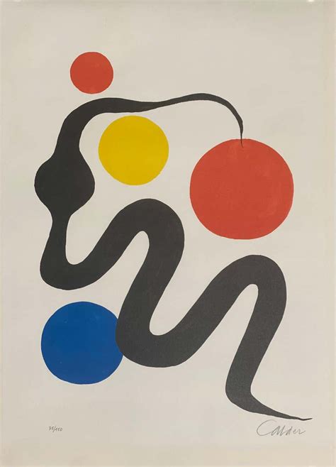 Alexander Calder Art - 368 For Sale at 1stDibs | calder paintings, calder mobile for sale ...