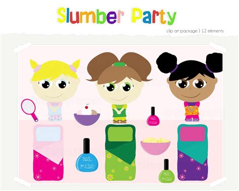 Slumber party clipart free clip art library - WikiClipArt