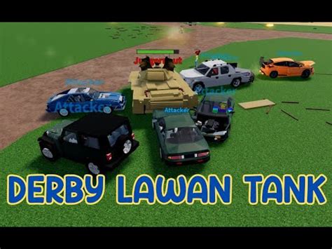 MAIN DERBY SAMPAI PECAH Car Crusher 2 Roblox Indonesia YouTube