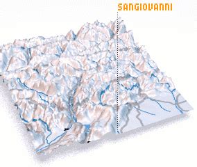 San Giovanni (Italy) map - nona.net