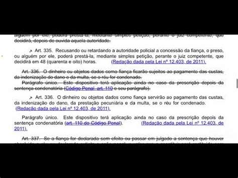 Código processo penal em áudio art 321 a 350 voz humana YouTube