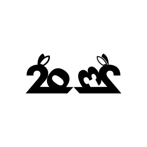 2023 logo vector icon, happy new year vector template 14173138 Vector Art at Vecteezy