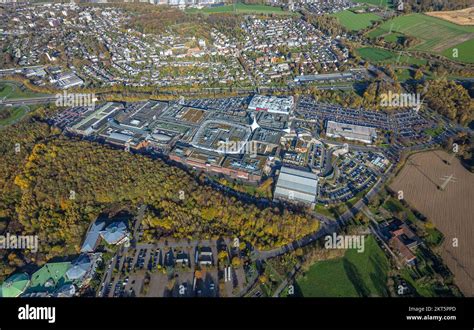 Aerial View Ruhr Park Shopping Center Harpen Bochum Ruhr Area