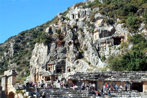 Myra Antik Kenti Nde Tarihi Ziyaret I Rekoru Haberler