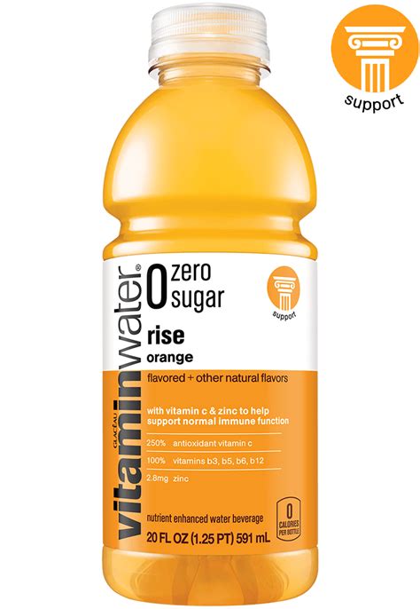 Vitaminwater Zero Sugar Rise Pack Oz Bottles Beverages U