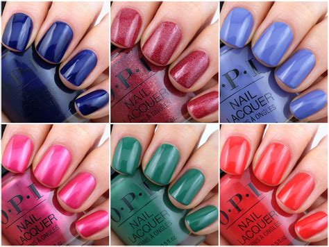 Opi Summer 2024 Collection Swatches Collection - Anica Brandie