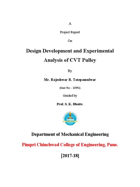 ProjectTitle Page | PDF | Engineering