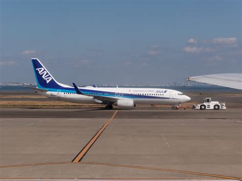 全日空 Boeing 737 800 Ja60an 羽田空港 航空フォト By Jjieさん 撮影2018年03月17日