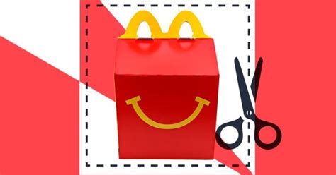 Mcdonalds Gives Away Happy Meal Box Template So You Can Make Your Own