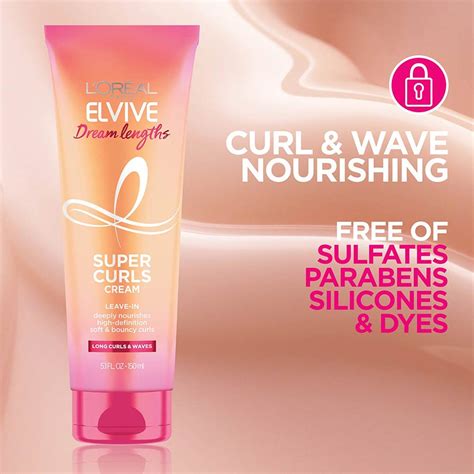 Elvive Dream Lengths Super Curls Leave In Cream Loréal Paris