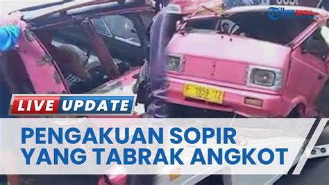 Pengakuan Pengendara Xpander Nenek 71 Tahun Tabrak Angkot Hingga