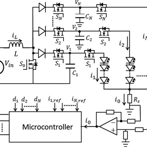 Schematic Of The Proposed Multichannel Led Driver Download Scientific