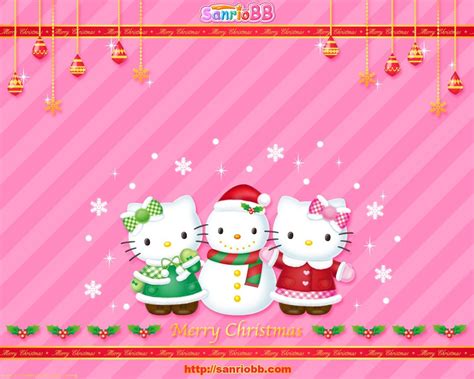 🔥 [60+] Hello Kitty Merry Christmas Wallpapers | WallpaperSafari