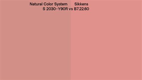 Natural Color System S Y R Vs Sikkens B Side By Side