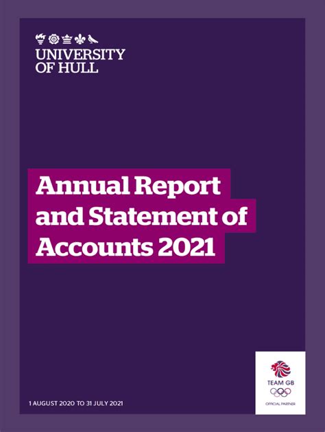 Fillable Online Annual Report And Statement Of Accounts 2020 21 Fax