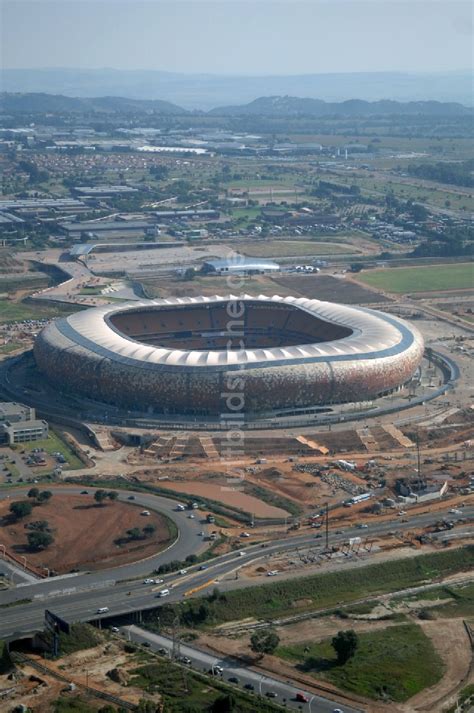 Johannesburg Von Oben Sportstätten Gelände Der Arena Des Stadion Fnb