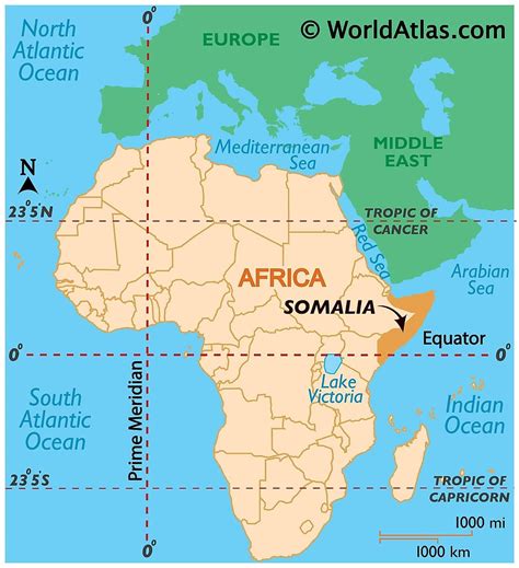 Bản đồ Somalia Địa Ốc Thông Thái