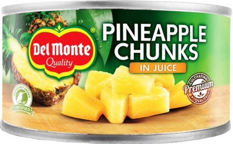 Del Monte Pineapple Chunks In Juice 227g Holleys Fine Foods