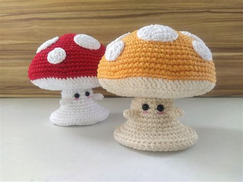 Mushroom Crochet Pattern Crochet Mushroom Pattern Mushroom - Etsy