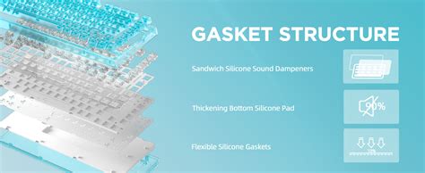 Amazon YUNZII X PRO Key Wireless Hot Swappable Mechanical Gaming Keyboard With