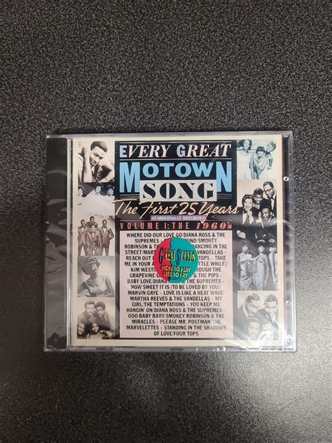 EVERY GREAT MOTOWN SONG The First 25 Years Volume 1 The 1960s CD EBay