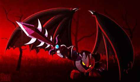 Dark Meta Knight By Batmanportal14 On Deviantart