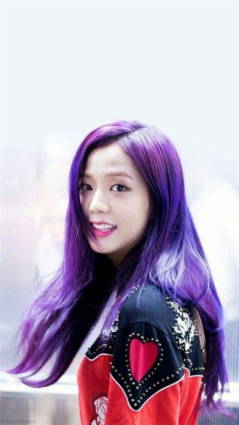 Jisoos Purple Hair 😍💜 Blink 블링크 Amino