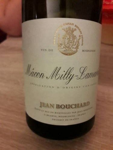 Jean Bouchard Mâcon Milly Lamartine Vivino Australia