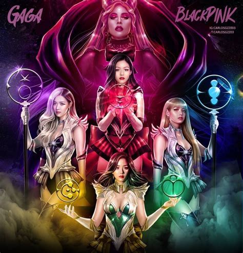 E se você fosse do BLACKPINK Disegni di ragazza anime Black pink