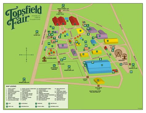 Map Topsfield Fair