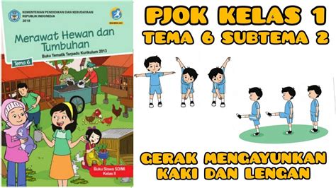 Pembelajaran Pjok Kelas Tema Subtema Gerakan Mengayun Kaki Dan