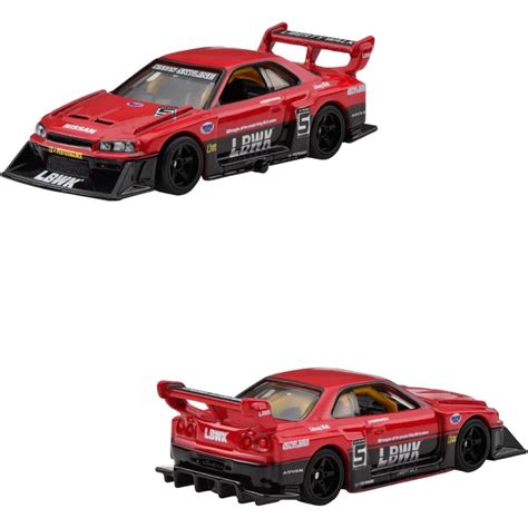 Hot Wheels Premium 2 Pack Nissan Skyline Silhouette LB ER34 TITIP