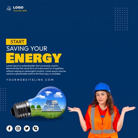 Solar Energy Ad Template Postermywall