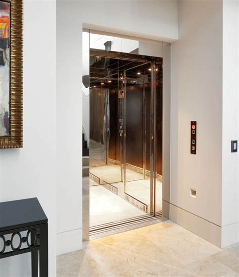 Domus Evolution Residential Elevator Automatic Sliding Doors