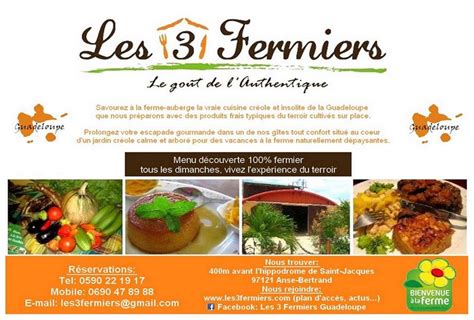 Les Trois Fermiers Ot Nord Grande Terre Guadeloupe