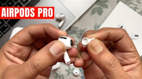 How To Remove And Replace Ear Tips On Your AirPods Pro YouTube