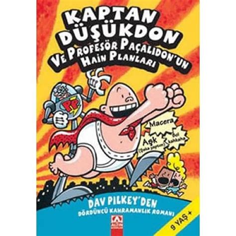 Kaptan Düşükdon 4 Ve Profesör Paçalıdonun Hain Planları Dav Pilkey