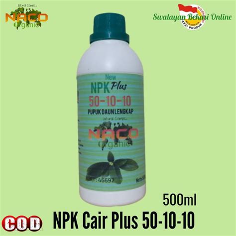 Jual Pupuk Npk Cair Pupuk Pertumbuhan Daun Ml Npk