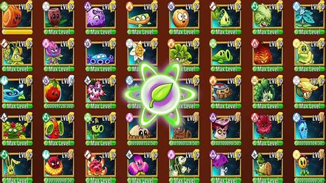 Plants Vs Zombies 2 All Plants Max Level Power Up