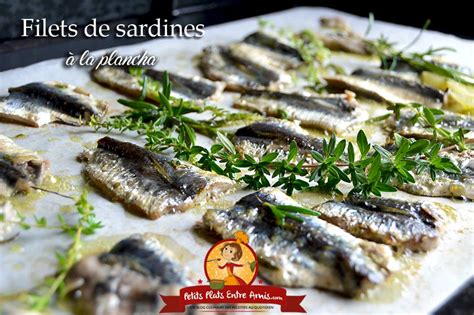 Filets de sardines à la plancha Petits Plats Entre Amis