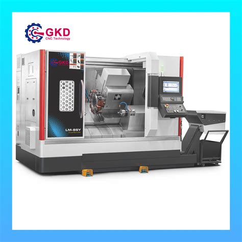 Lm8sy Dual Spindles CNC Turning Lathe With High Speed Rotation China