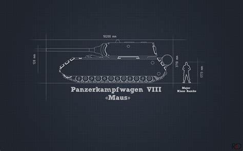 military, Blueprints, Maus Wallpapers HD / Desktop and Mobile Backgrounds