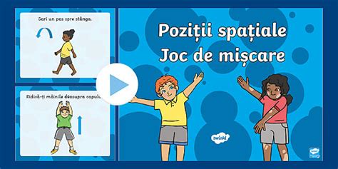 Poziții spațiale PowerPoint Resurse educaționale