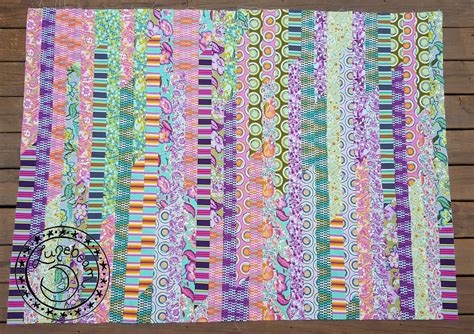 Lunebeam 1600 Inch Quilt Top Jelly Roll Race Quilt Top