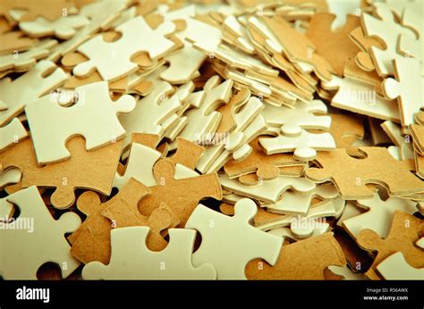 puzzle pieces as a background Stock Photo - Alamy